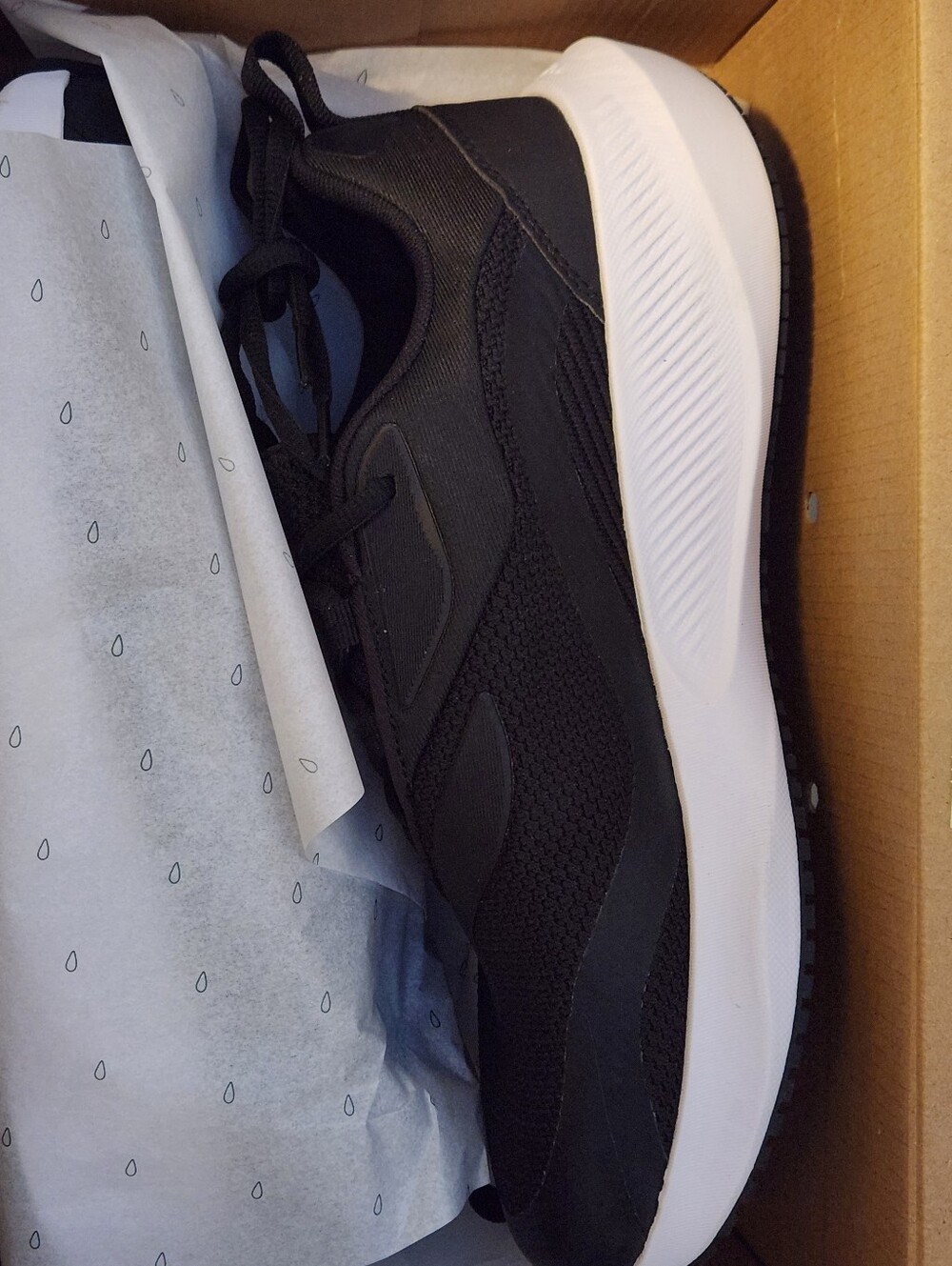 Vessi Women's Black Athletic Shoe with White Sole